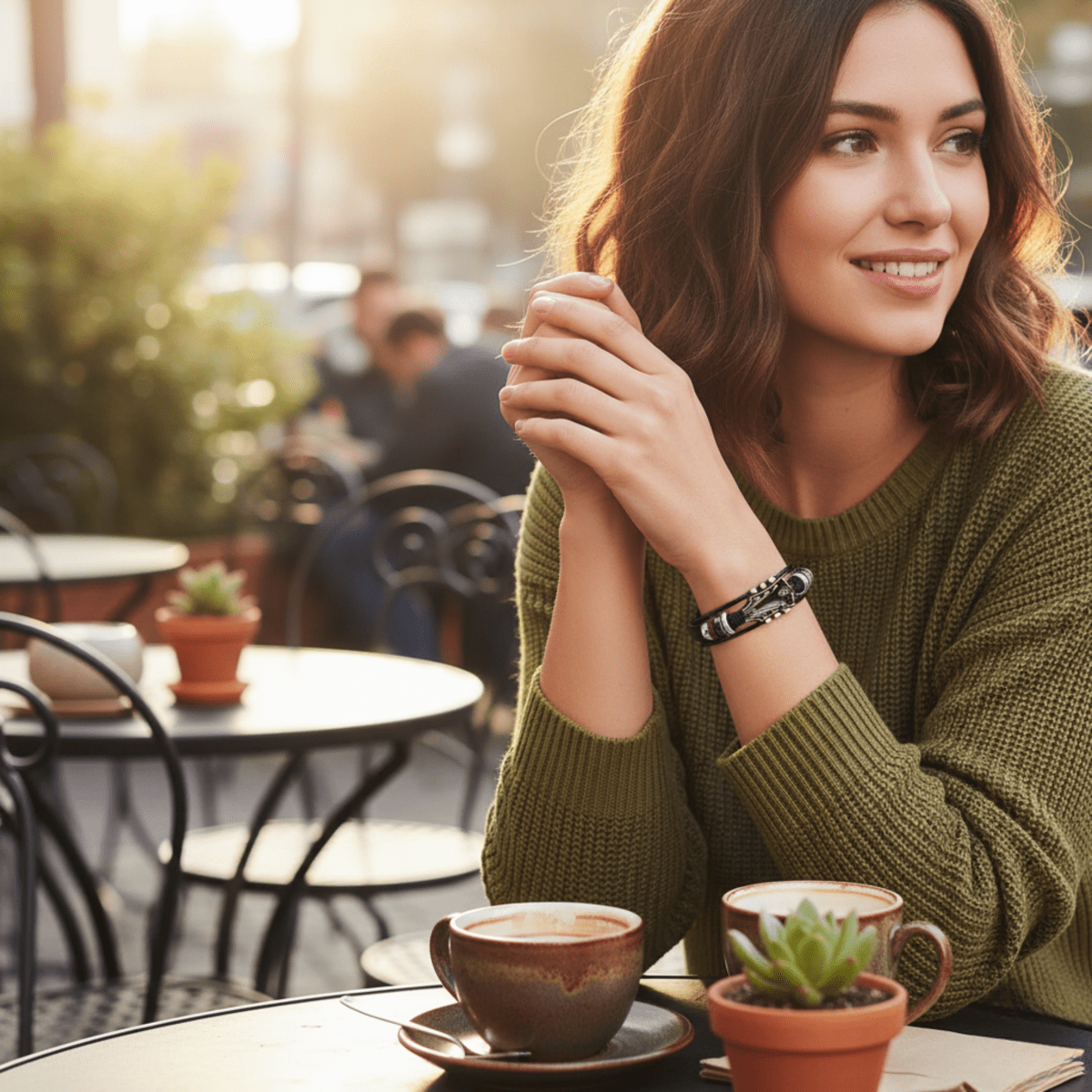 Skorter | AXECHORD – Guitar Leather Bracelet with Vintage-Inspired Design