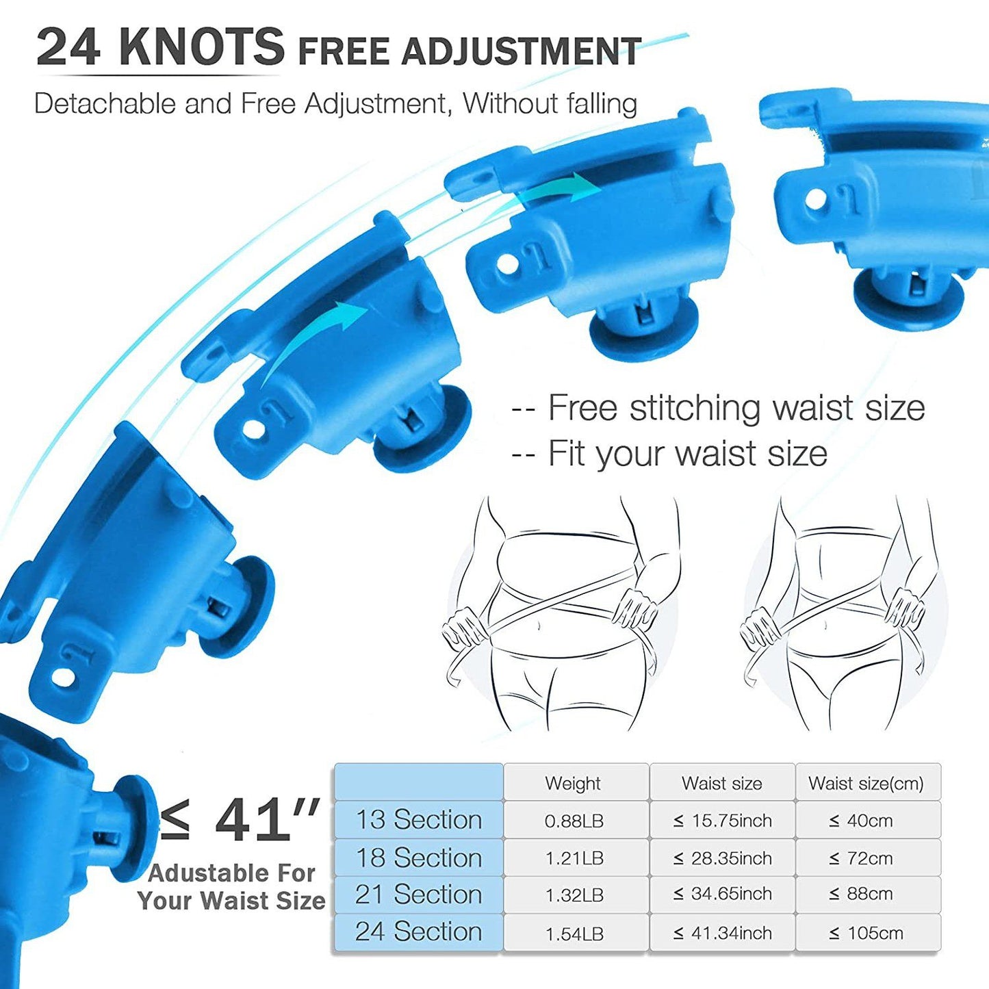 Skorter | AZ GOGO Smart Hula Weighted Hoops