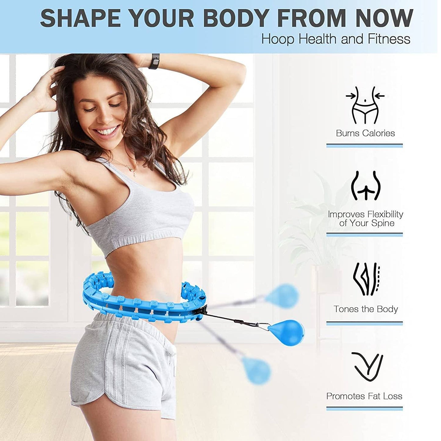 Skorter | AZ GOGO Smart Hula Weighted Hoops