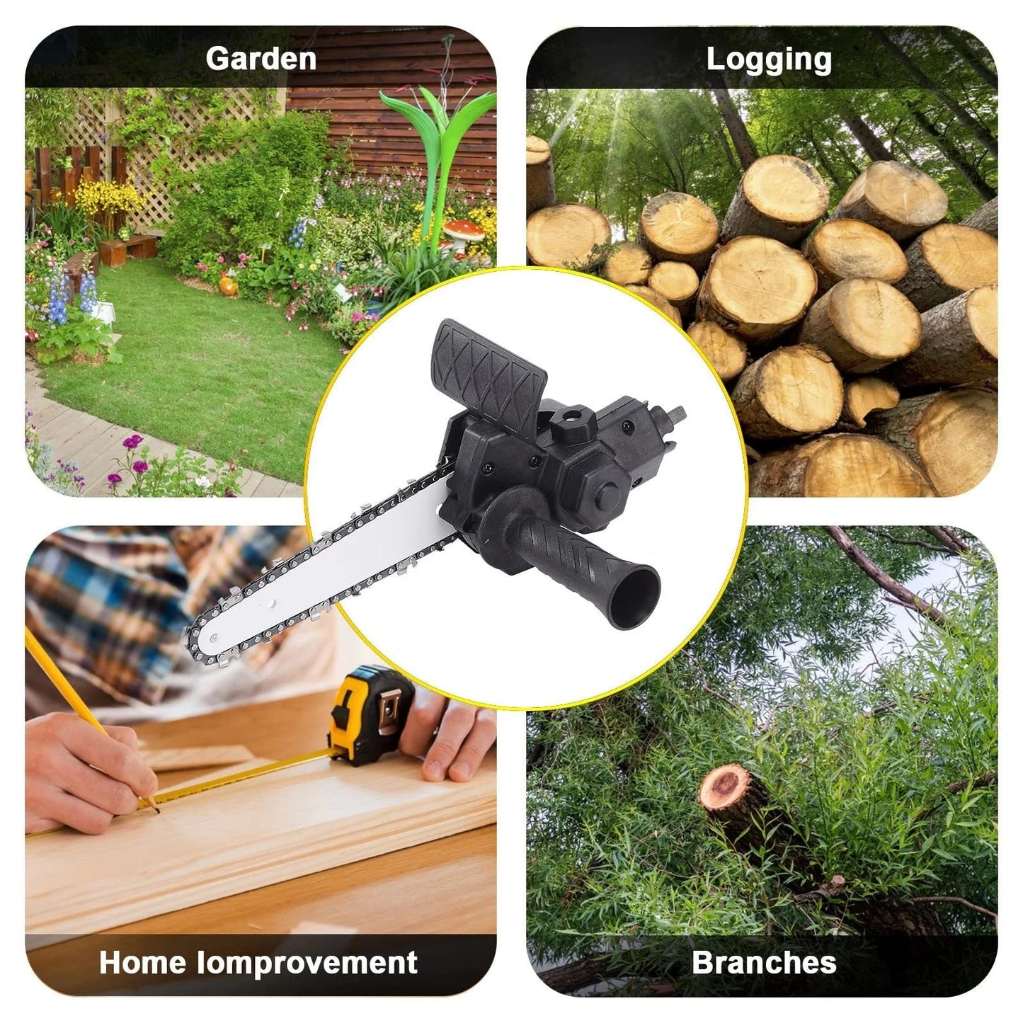 Skorter | ELECTRIC DRILL MODIFIED TO ELECTRIC CHAINSAW DRILL ATTACHMENT