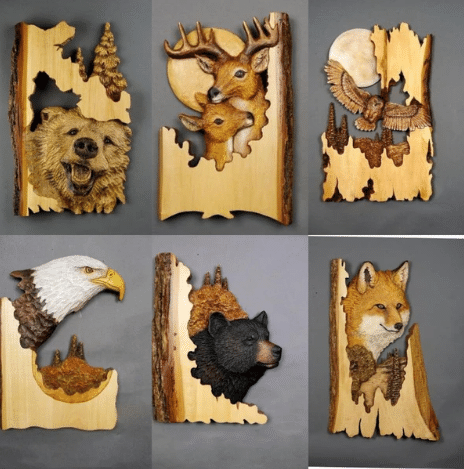 Skorter | Animal Carving Handcraft Wall Decoration