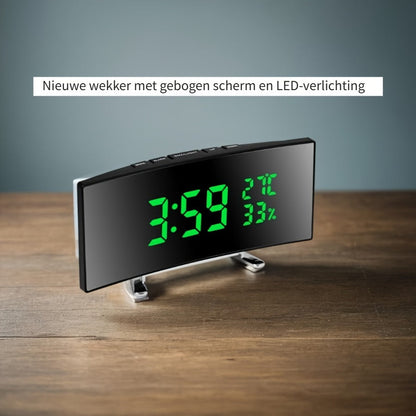 Skorter | SmartClock - Multifunctional LED Alarm Clock with Temperature Display and USB Power