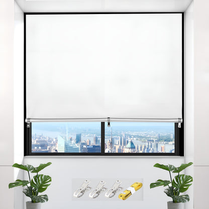 Skorter | Darkening Roller Blinds - Portable Thermal Insulated Curtains for Bedroom and Travel