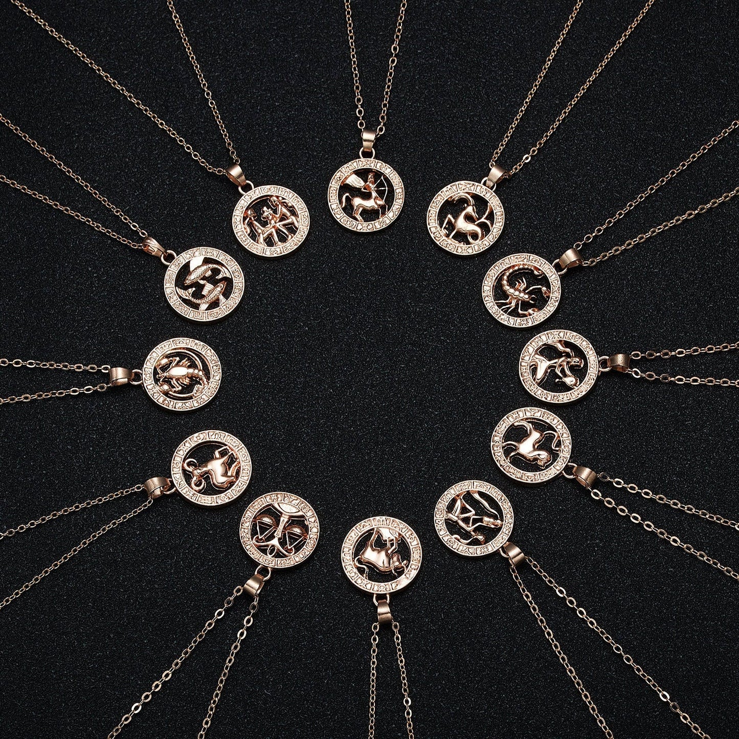 Skorter | Constellation Rose Gold Animal Necklace