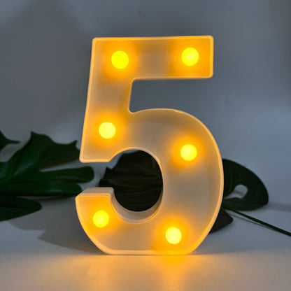 Skorter | AlphaGlow - LED Decorative Letter Light with Battery Operation