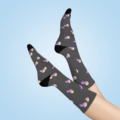 Skorter | Dog in Space Fun Socks