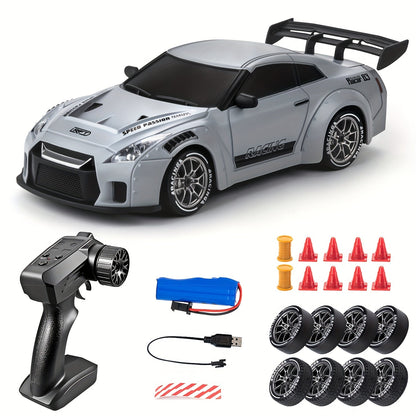 Skorter | Ultimate 1:24 RC Drift Car with LED Wheels – Rechargeable 4WD Racing Toy