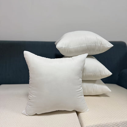 Skorter | 4 pcs Classic White Pillow Fill - High elastic pillows for sofa, car, and bedroom decoration