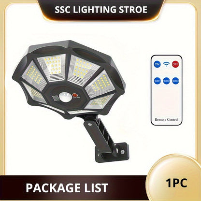 Skorter | SolarSecure - 168 LED Gate Lighting with Motion Sensor and Remote Control