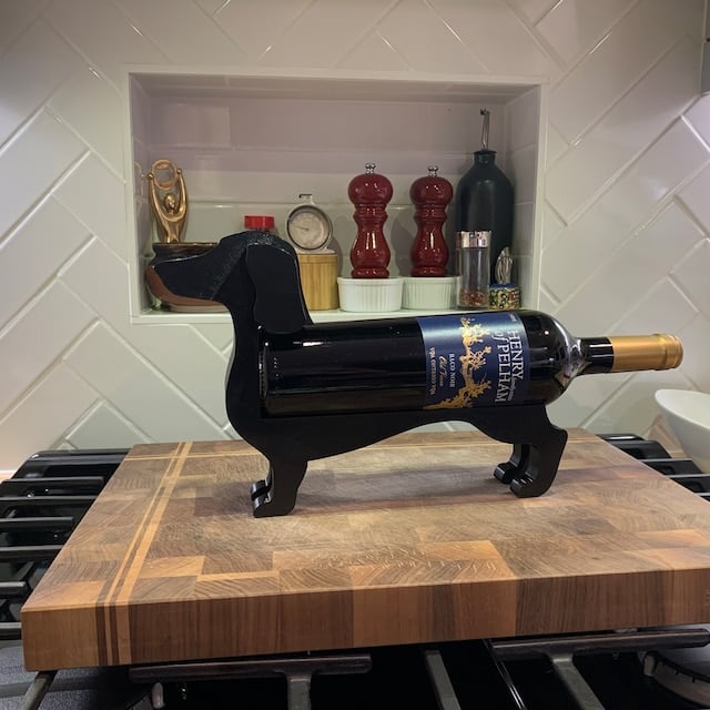 Skorter | Dachshund Wine Bottle Holder