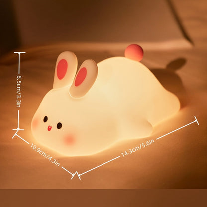 Skorter | BunnyLight - Cute Bunny Night Light, USB Rechargeable with Dimming Features