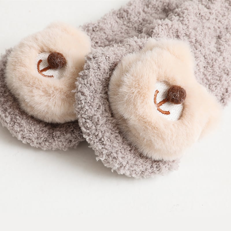 Skorter | A Pair of Baby Cute Coral Fleece Socks