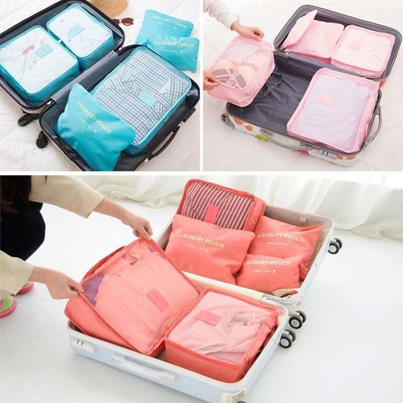 Skorter | 6-Piece Luggage Packing Cubes Travel Set