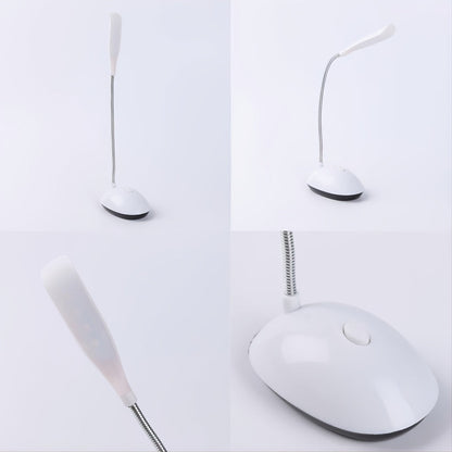 Skorter | FlexiGlow - LED Swan Neck Desk Lamp on AAA Batteries for Eye Protection
