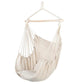 Skørter | Hanging Rope Swing Chair Hammock with Two Cushions
