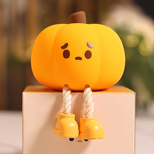 Skorter | PumpkinGlow - USB Rechargeable LED Pumpkin Night Light