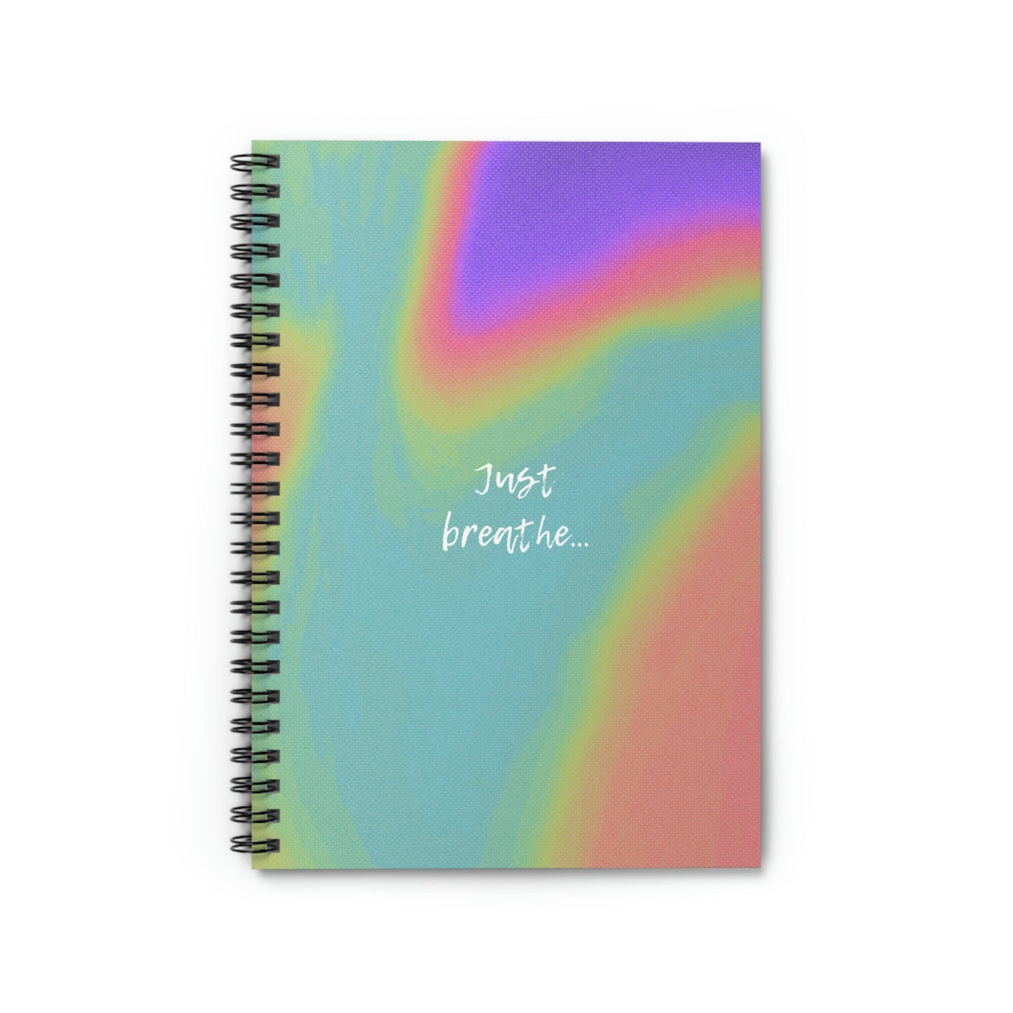 Skorter | Breathe Quote Spiral Notebook