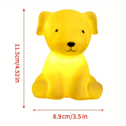 Skorter | PuppyGlow - Cute Cartoon Dog Lamp with Warm Light for Room Decoration