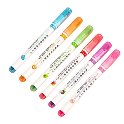 Skorter | BEST GIFTS FOR CHILDREN - Dual Tip Markers with 6 different curve shapes fine tips