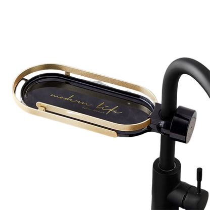 skorter | Faucet Drain Storage Shelf