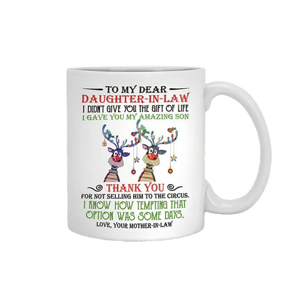 Skorter | I have given you my amazing son - Best gift for daughter-in-law mugs
