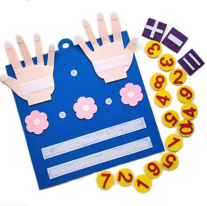 Skorter | Felt Finger Number Counting Toy