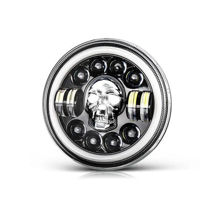 Skorter | 7 Inch Skull LED Headlight