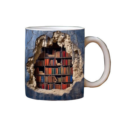 Skorter | 3D Bookshelf Mug