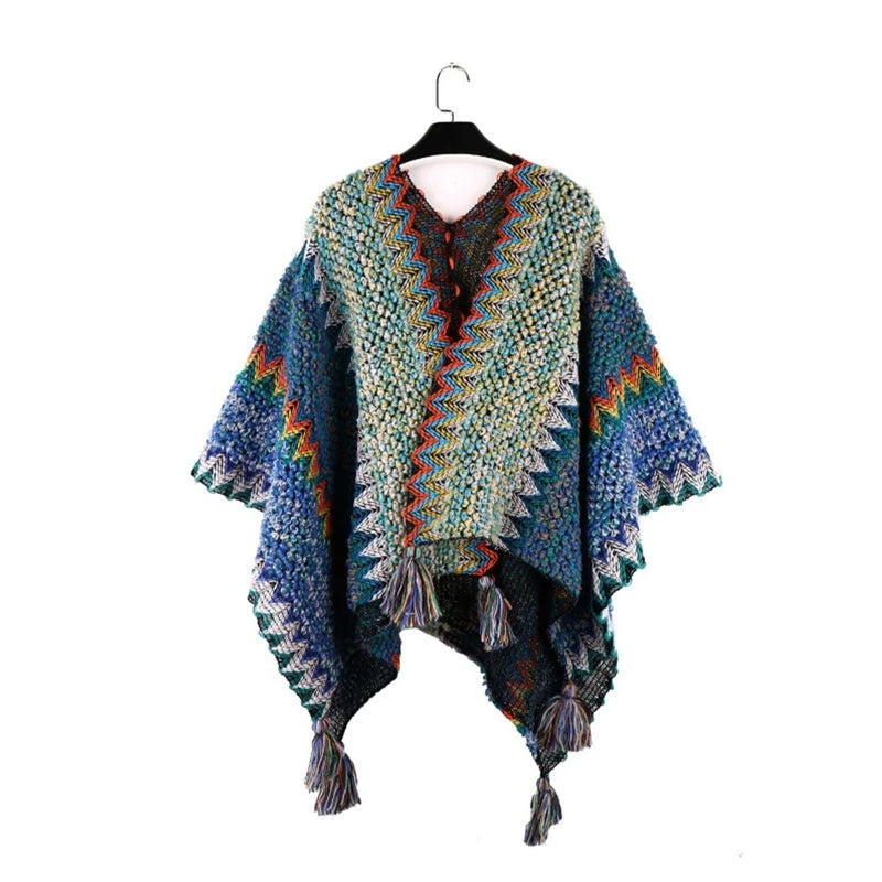 Skorter | Ethnic Style Knitted Scarf