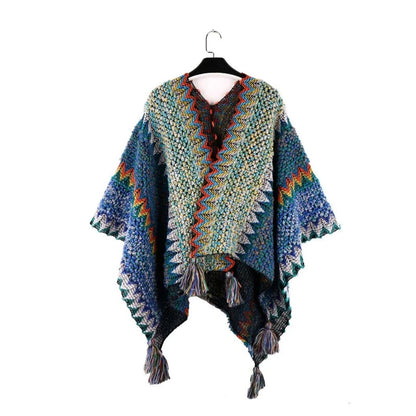 Skorter | Ethnic Style Knitted Scarf
