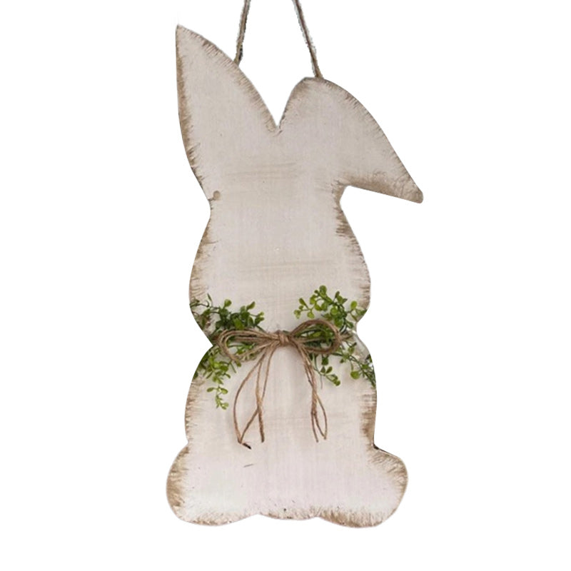 skorter | Easter Bunny Wood Door Hanging Decor