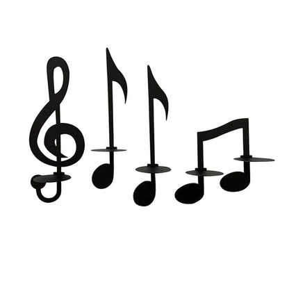 Skorter | Black Music Note Wall Lamp