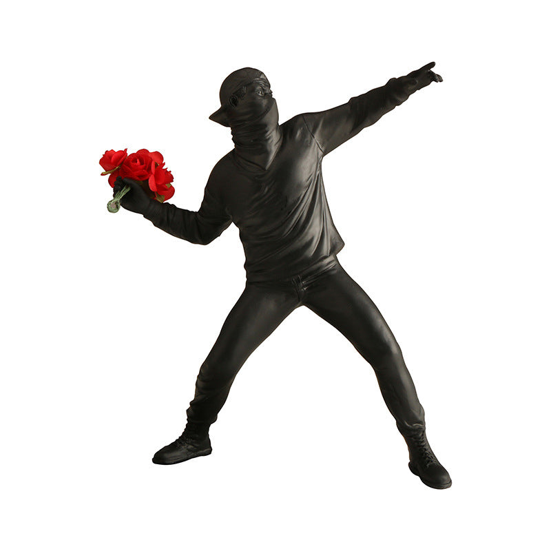 Skorter | Banksy Flower Rioter Ornament