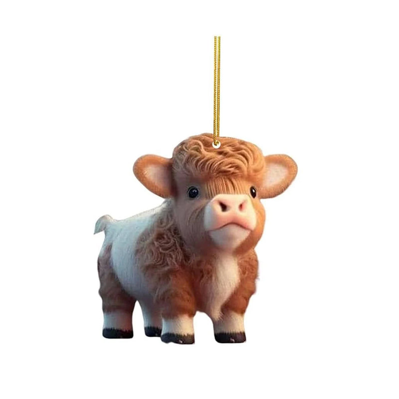 Skorter | Cartoon Cow Decorative Ornament
