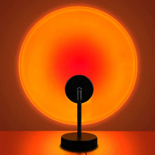 Skorter | l Stylish Retro Table Lamp with Sunset