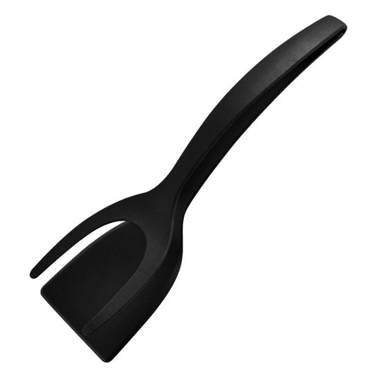 Skorter | 2 In 1 Grip And Flip Tongs Egg Spatula Tongs Clamp Pancake Fried Egg French Toast Omelette Turned Kitchen Accessories