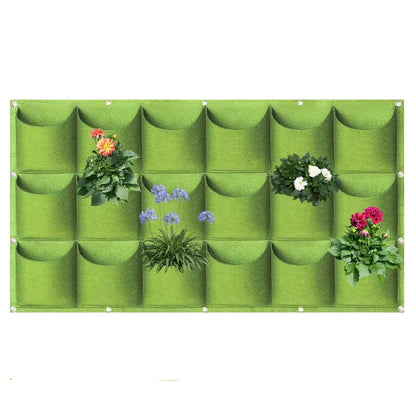Skorter | Felt Plant Bag for Vertical Wall Mounting – Three-dimensional, Non-woven Plant Bag