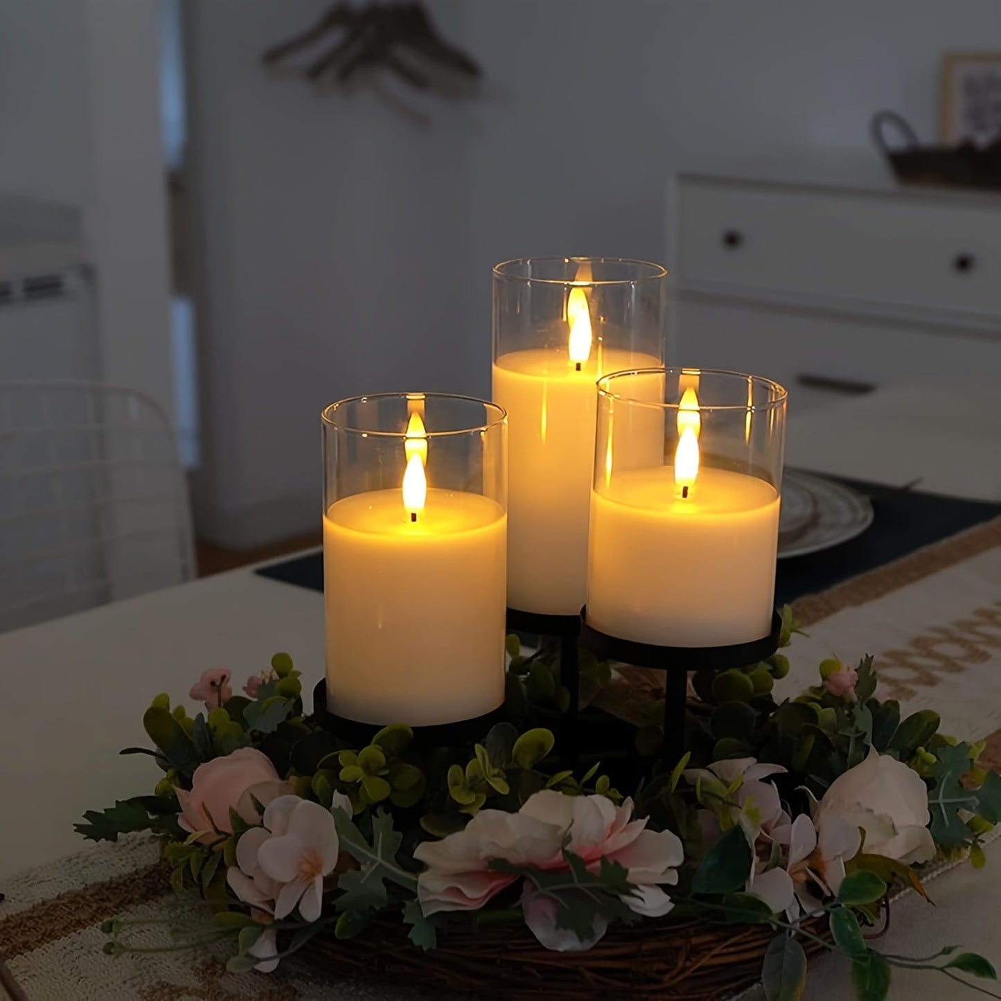 Skorter | 3-piece LED Light Set with Remote Control - Perfect for Christmas, Weddings & Birthdays
