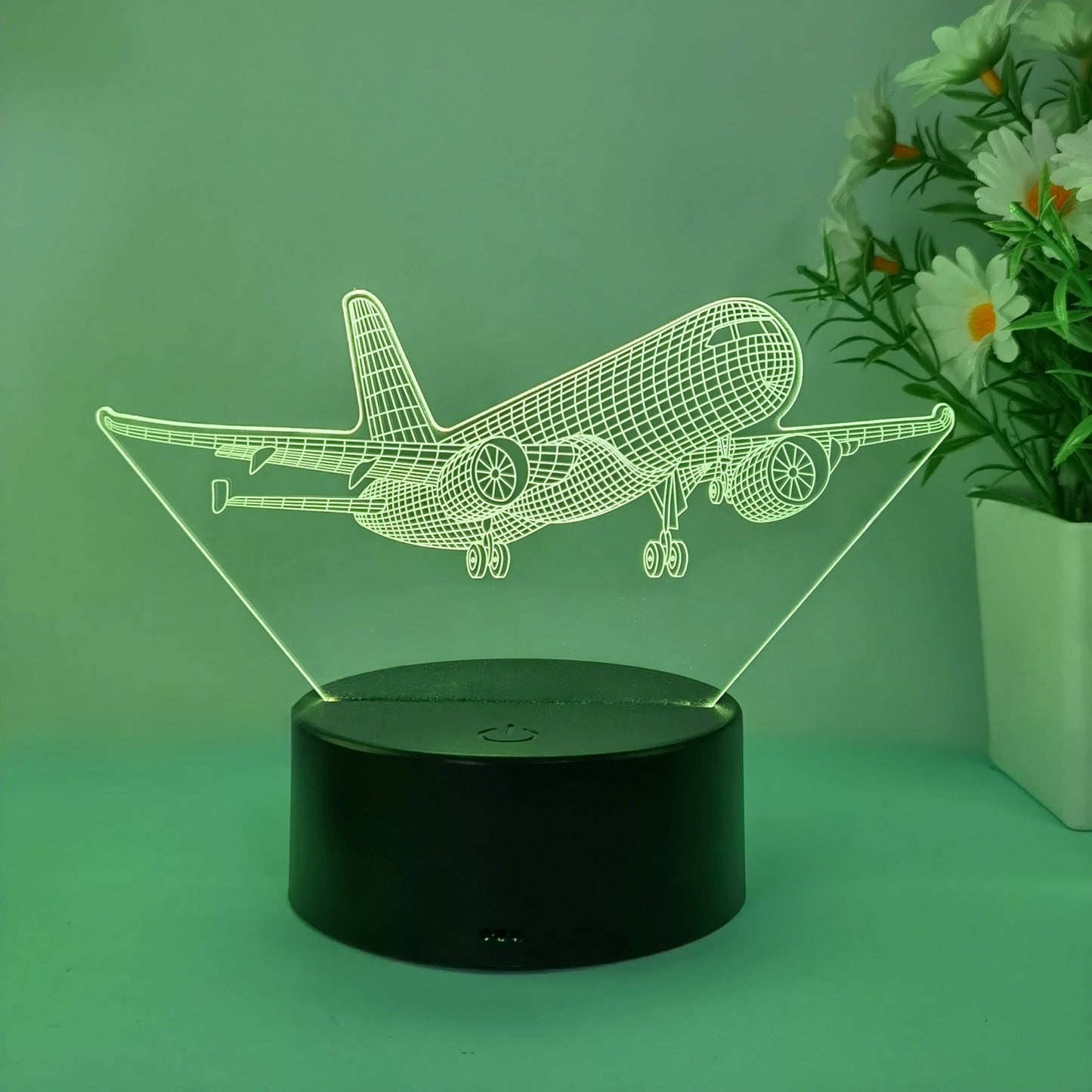 Skorter | SkyGlow - 3D Fly Acrylic Night Light with USB, LED Table Lamp