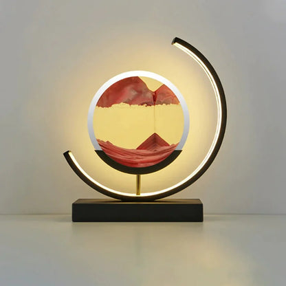 Skorter | Flow Sand Painting LED USB Table Lamp