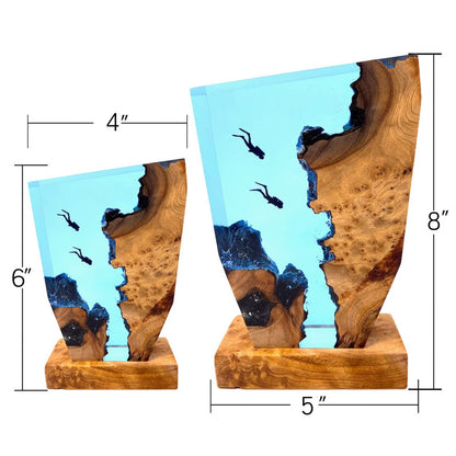 Skorter | Frendorf - Stylish Ocean Karst Diver Table Lamp for Your Home
