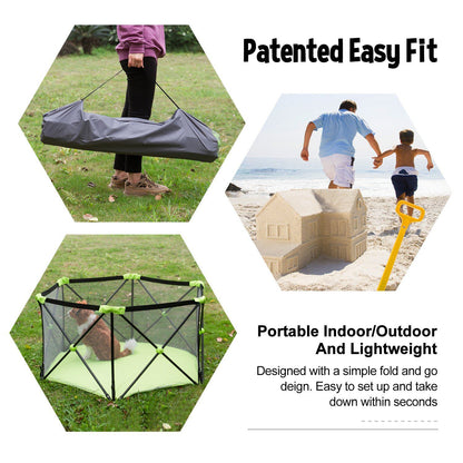 Skorter | Baby Safe Play Fence Portable Play Area