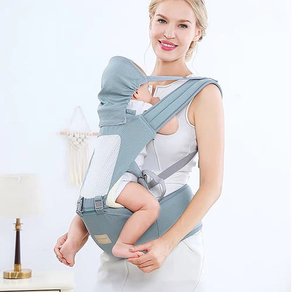 Skorter | Baby Carrier with Hip Seat and Soft Padding
