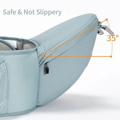 Skorter | Baby Carrier with Hip Seat and Soft Padding