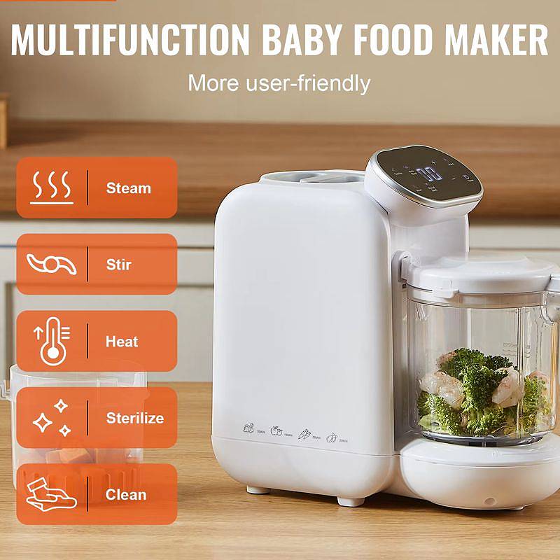 Skorter | 5-in-1 Baby Food Maker with with Advanced Safety Features