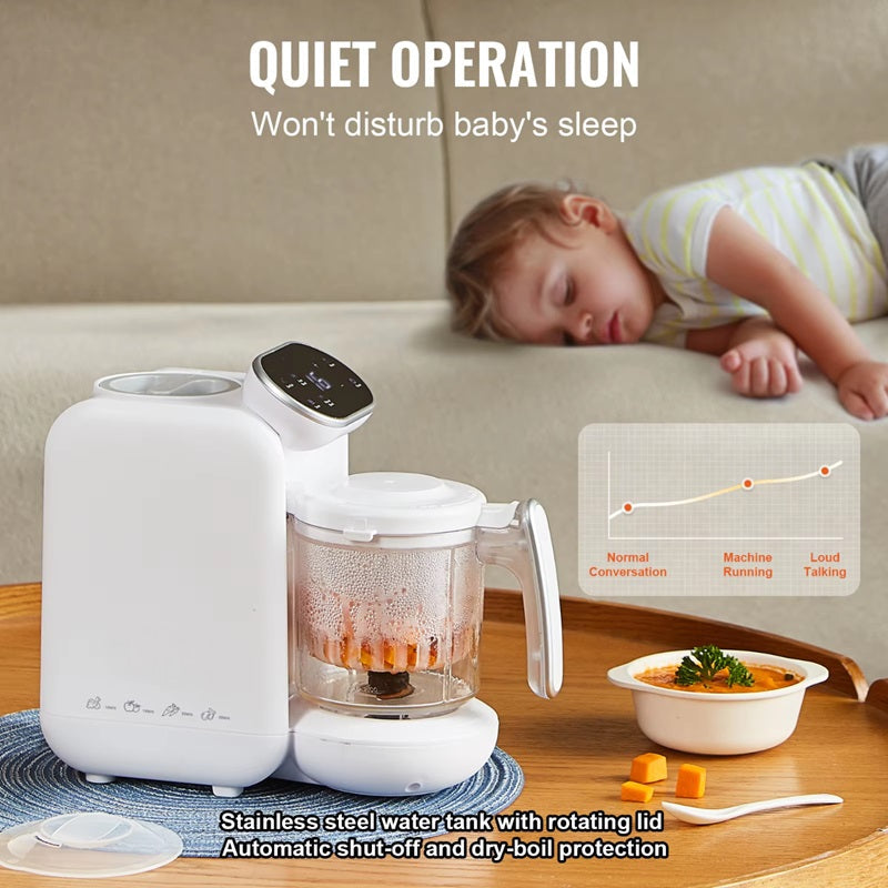 Skorter | 5-in-1 Baby Food Maker with with Advanced Safety Features