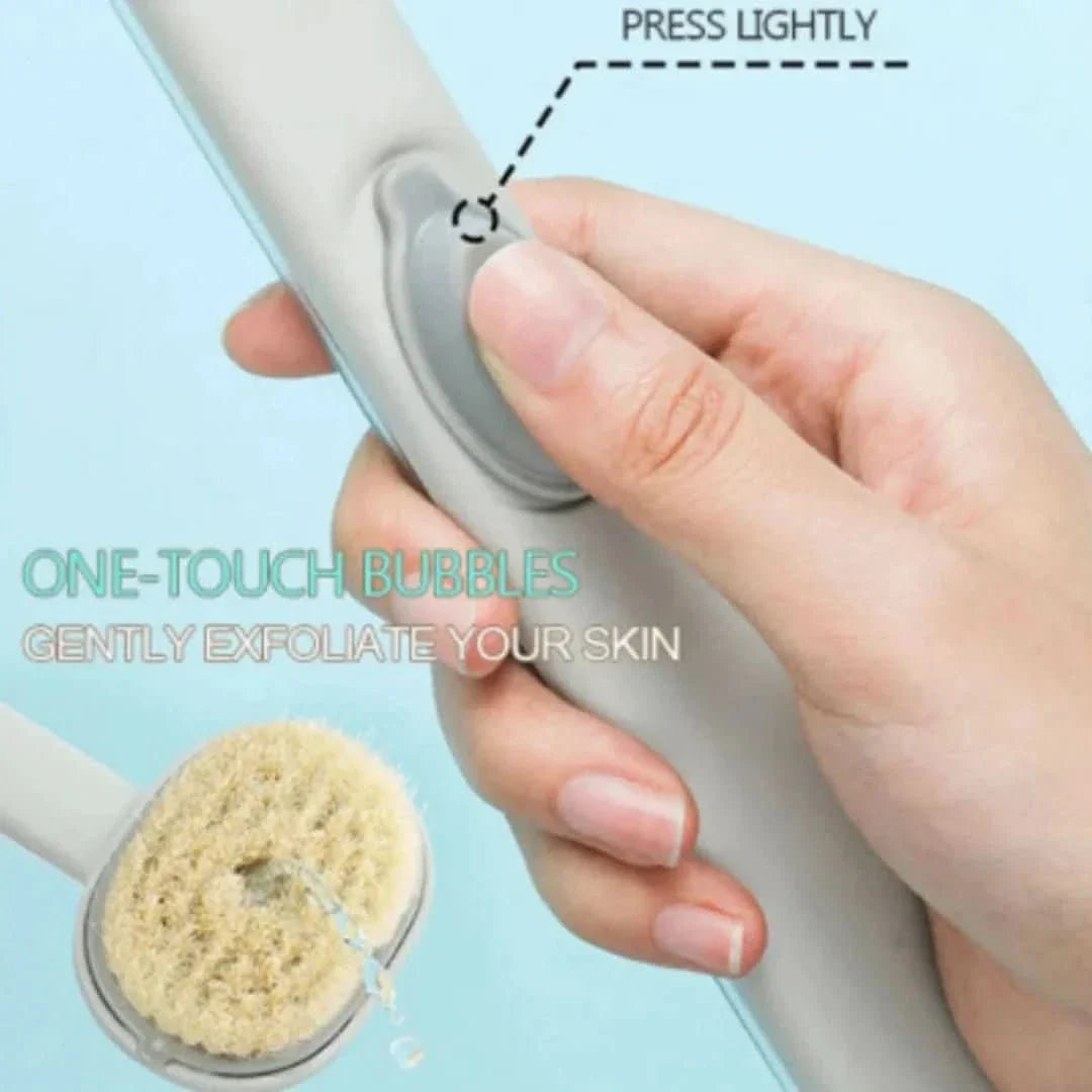 Skorter | Bath Massage Cleaning Brush | With Long Handle