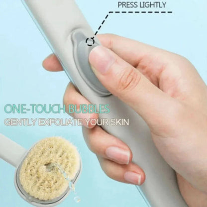 Skorter | Bath Massage Cleaning Brush | With Long Handle
