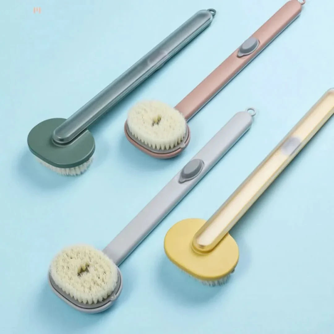 Skorter | Bath Massage Cleaning Brush | With Long Handle