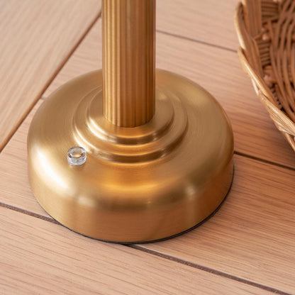 Skorter | Bailee Gold Rechargeable Table Lamp